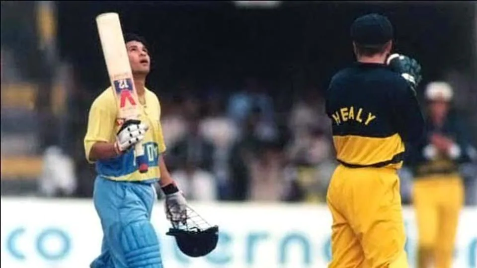 Sachin's First ODI Century