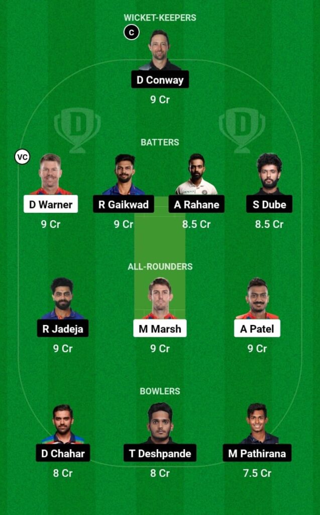 DC vs CSK - 1