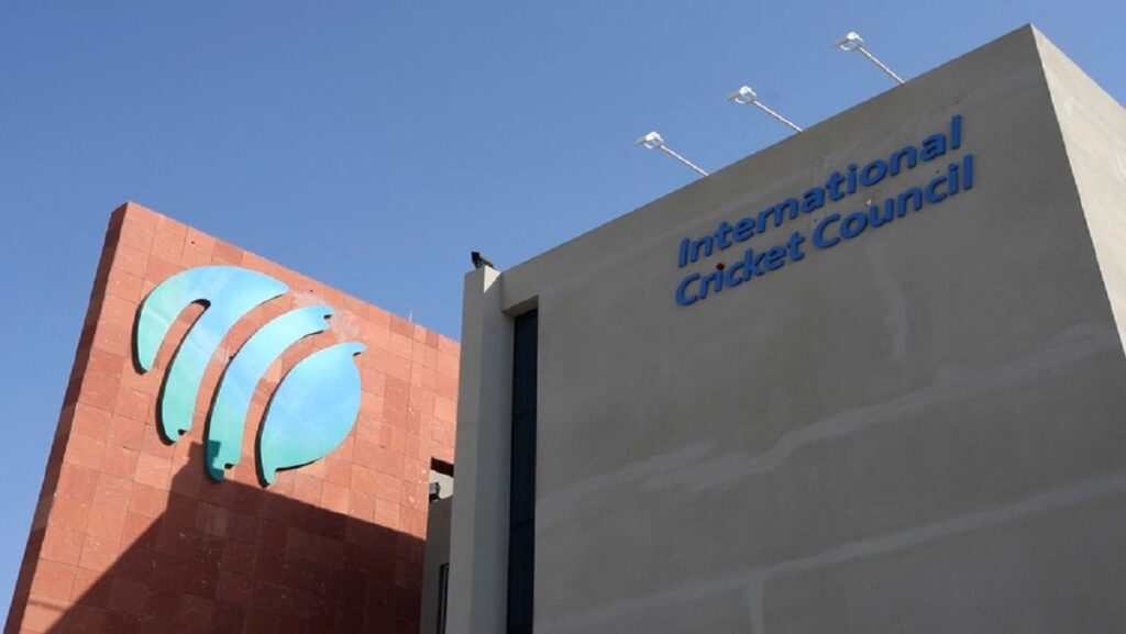 The International Cricket Council ICC HQ is seen in Dubai