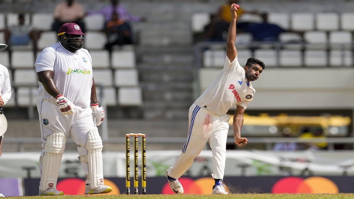 Ravichandran Ashwin creates history with 12 Test wickets against West Indies, surpassing Muttiah Muralitharan