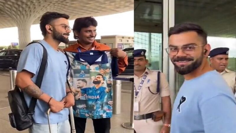 Virat Kohli again won the hearts of fans with this gesture, the video is going viral